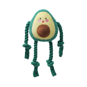 Pet toys small medium and large dog toys fruit series interactive voice grinding bite resistant plush dog toys