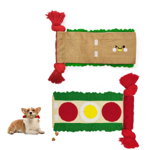 Sniffing mat for dog training sniffing mat for foraging hiding food olfactory training, vocal dog toys