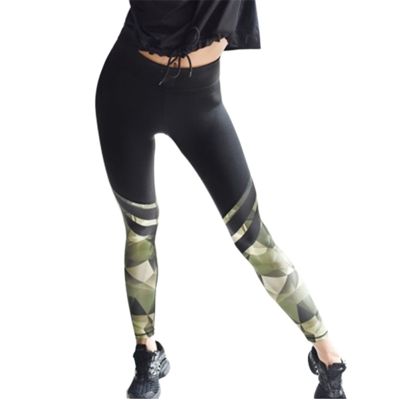 Harajuku Push Up Fitness Legging Camouflage Stripe Bodybuilding Women's leggings Sportswear Athleisure Female Pant Sale - Image 3