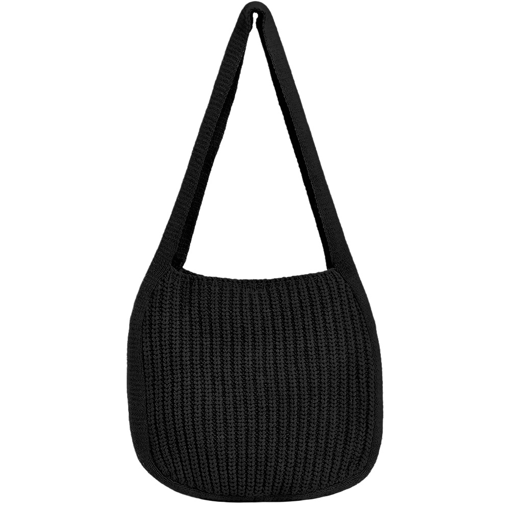 Bag Messenger Bag Knitted Bag Large Capacity Tote Bag Shoulder Bag For Women - Image 8