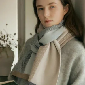 Thermal Contrast Acrylic Scarf