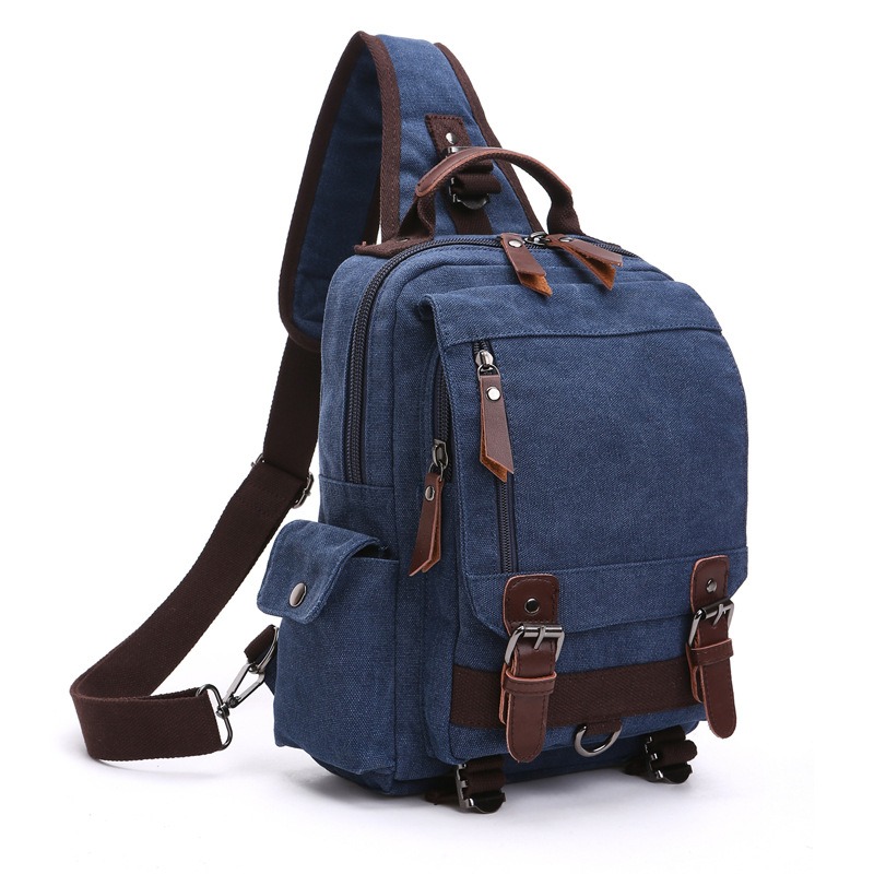 Men's travel backpack, student school bag - Image 13