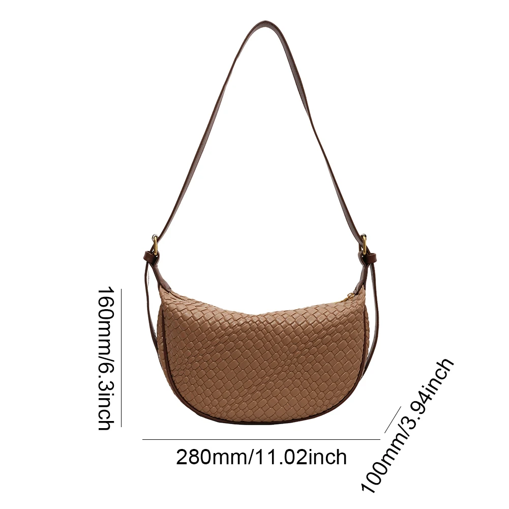 Fashionable multifunctional one shoulder one-piece dumpling bag - Image 3