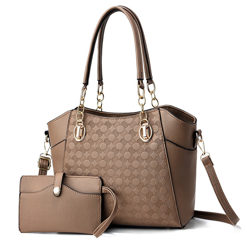 Fashion leather large capacity handbag for women - Image 3