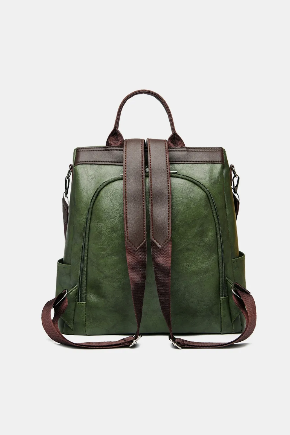 Men's leather backpack - Image 9