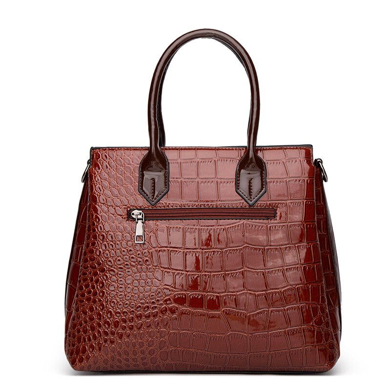 Fashion New Crocodile Pattern Women's Bag Handbag - Image 6