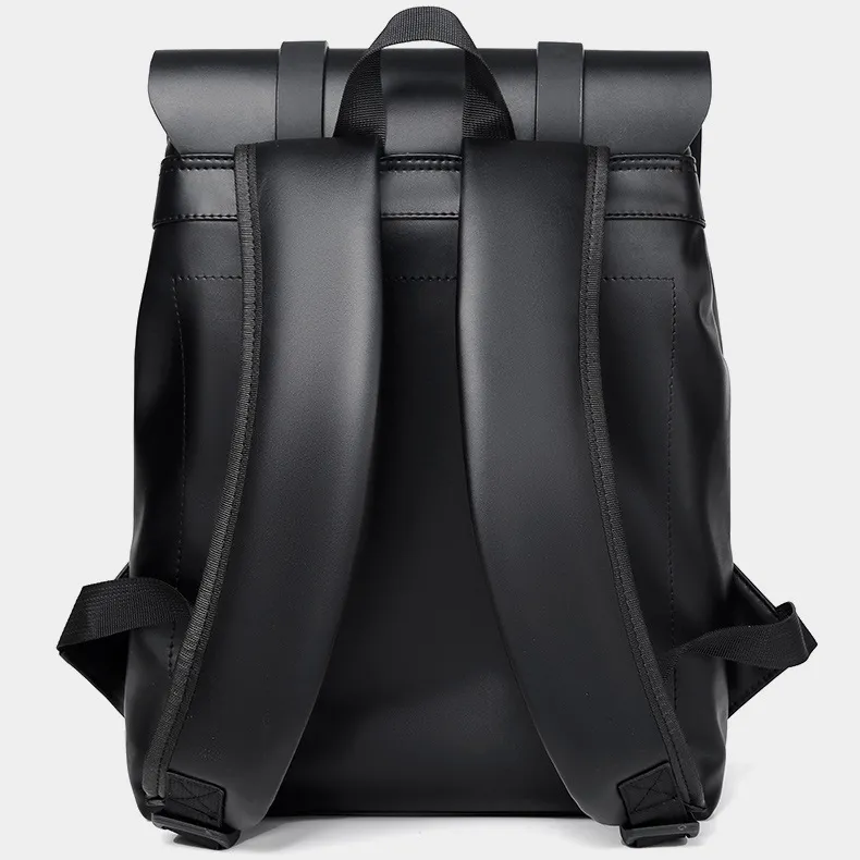 Leather Adjustable Strap Backpack Bag - Image 2