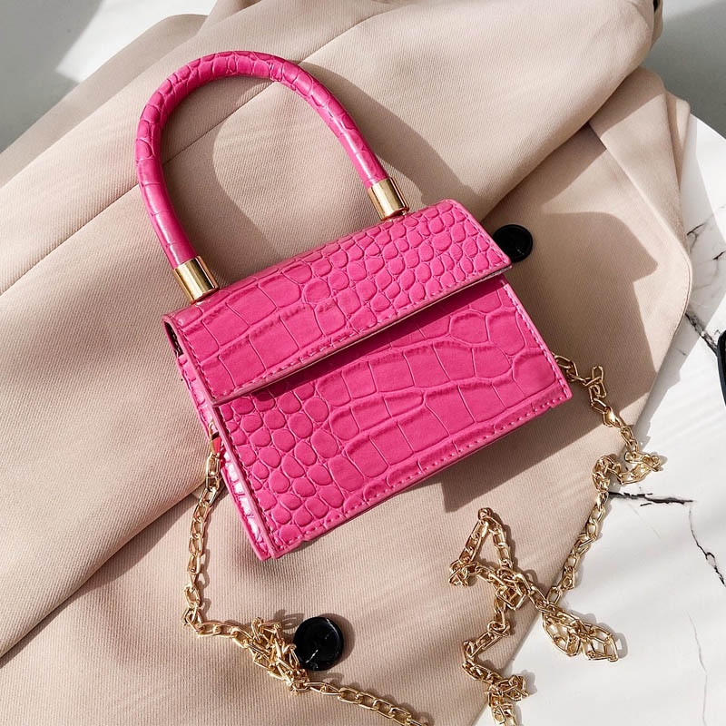 Ladies' bag, ladies' mini shoulder wallet and handbag, leather crossbody bag - Image 3