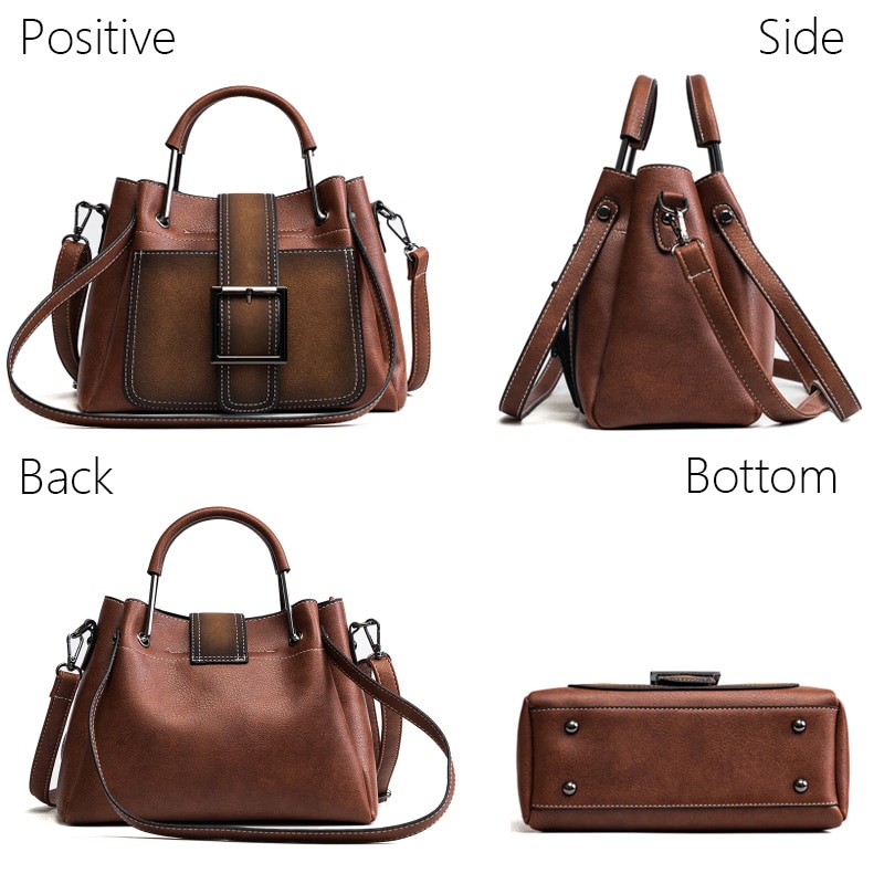 New leather large capacity women's handbag - Image 2