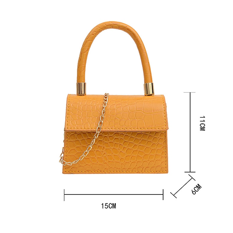 Ladies' bag, ladies' mini shoulder wallet and handbag, leather crossbody bag - Image 6