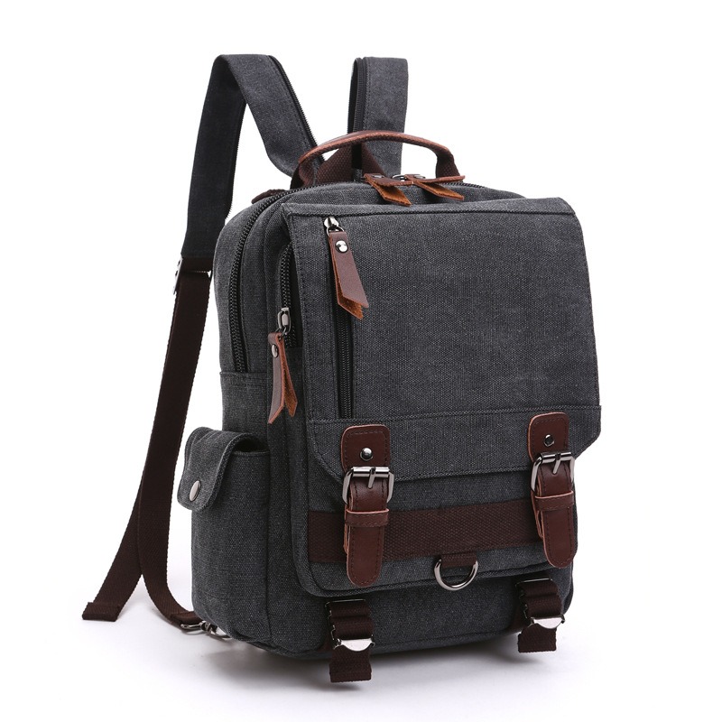 Men's travel backpack, student school bag - Image 3