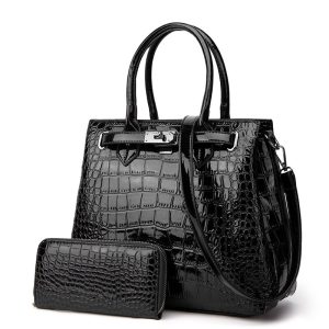 Fashion New Crocodile Pattern Women's Bag Handbag