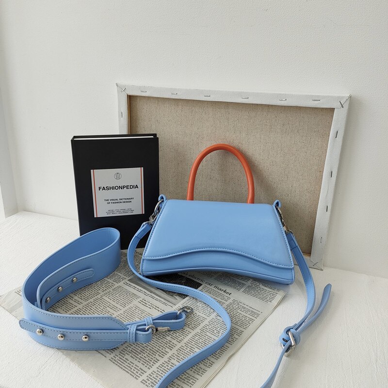 Elegant women's square handbag, fashionable new style, high-quality leather for women - Image 2
