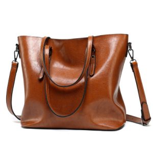 Women's leather handbag, women's large handbag