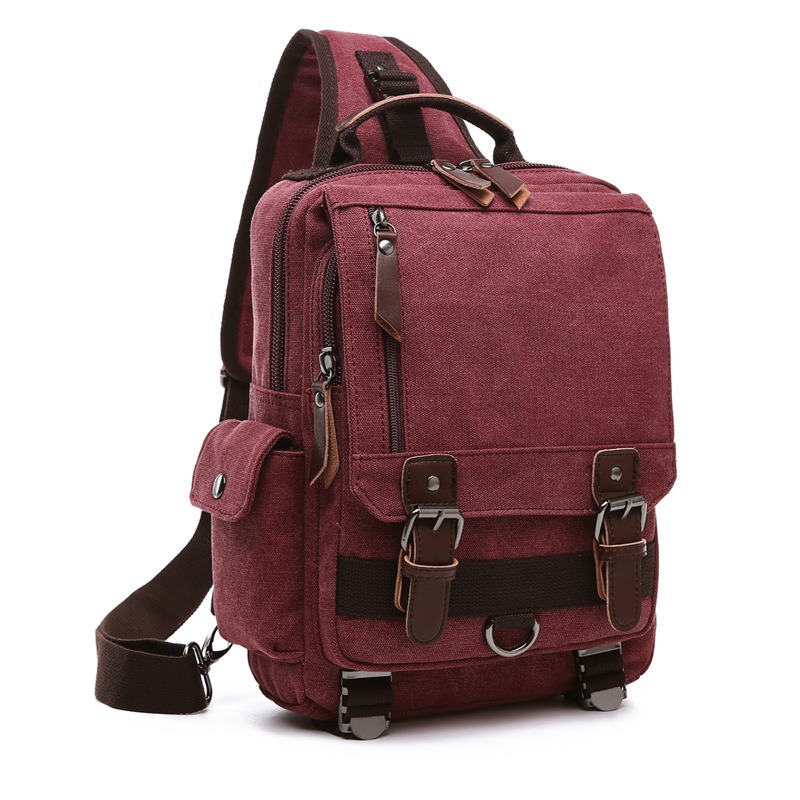 Men's travel backpack, student school bag - Image 12