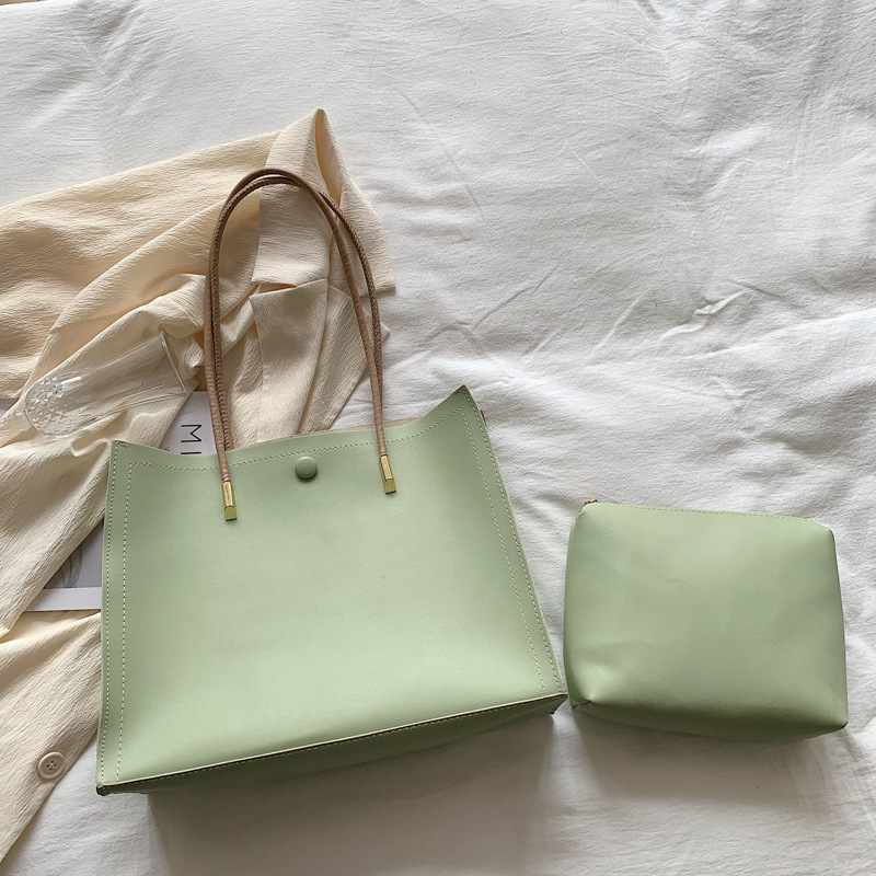 Commuter large capacity handbag, women's portable shoulder bag, large bag - Image 6