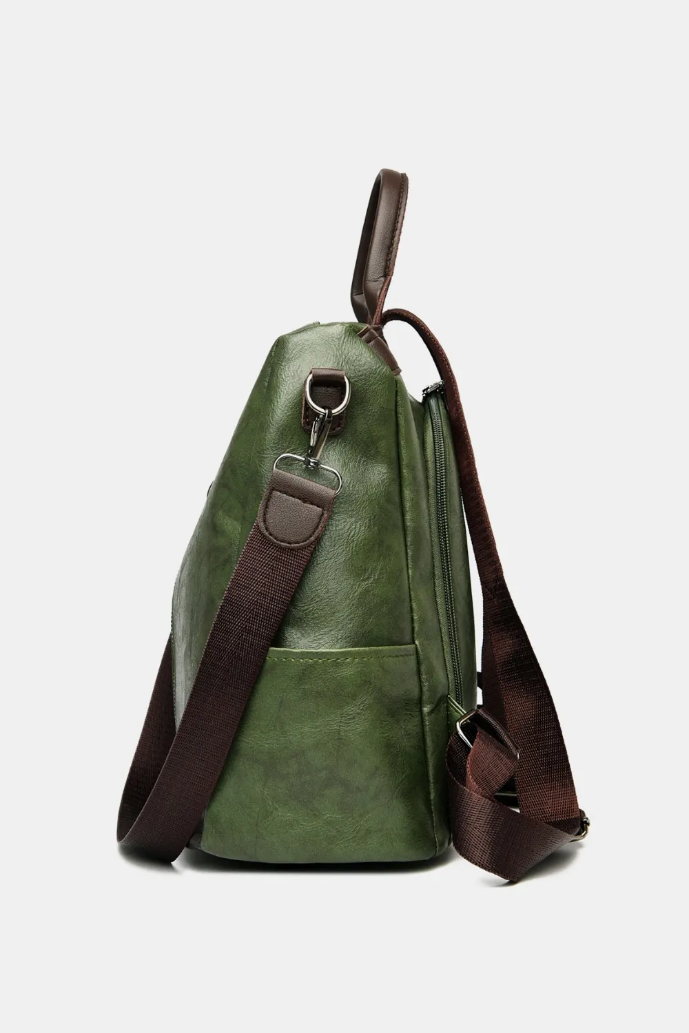 Men's leather backpack - Image 10