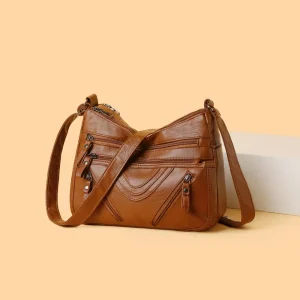 New multi compartment crossbody shoulder bag