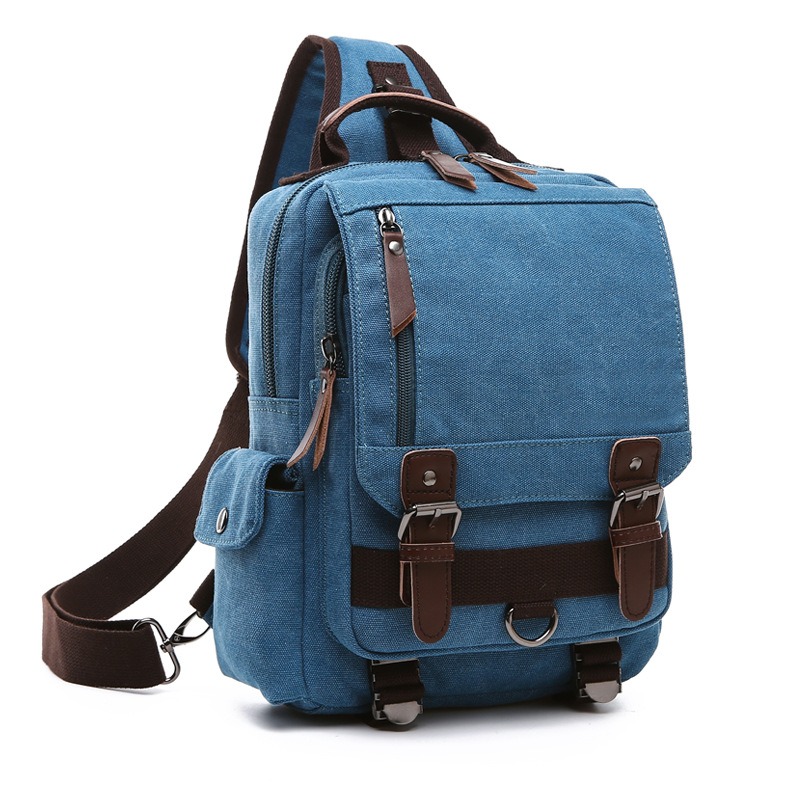 Men's travel backpack, student school bag - Image 10