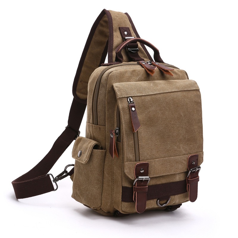 Men's travel backpack, student school bag - Image 9