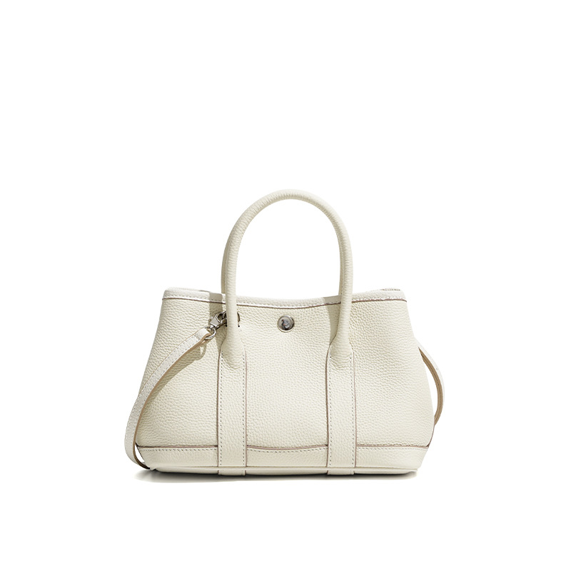 Leather crossbody women's bag hand-held mini garden bag - Image 7