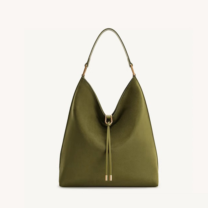 Tote bag with large capacity and lazy feeling single shoulder armpit bag - Image 4