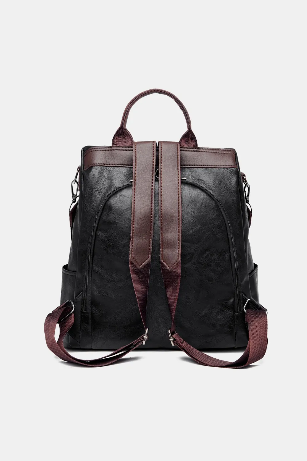 Men's leather backpack - Image 13