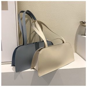 Large Capacity Shoulder Bag Women's New Trendy Simple Texture Casual Bag Fashion Girl Hand Held Shoulder Bag