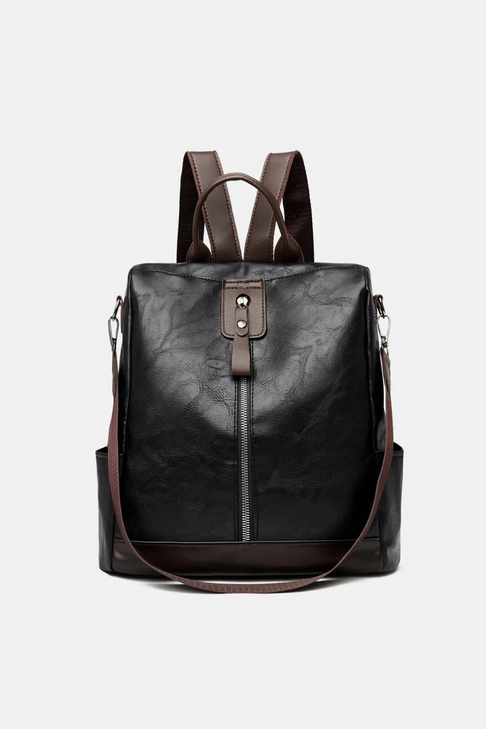 Men's leather backpack - Image 12