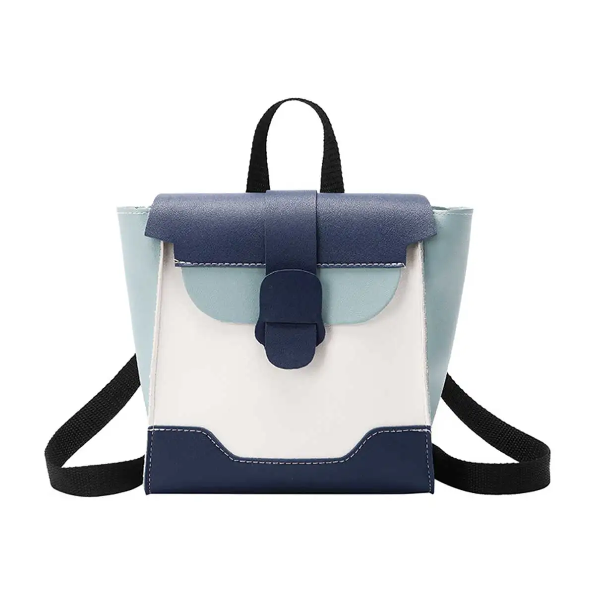 Women's lightweight backpack, women's fashionable soft leather backpack - Image 6